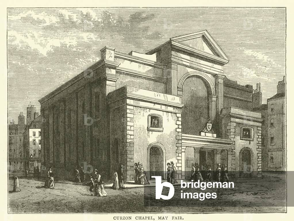 Curzon Chapel, May Fair (engraving)