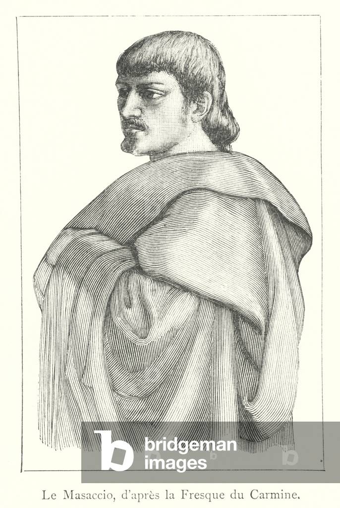 Le Masaccio, d'apres la Fresque du Carmine (engraving)