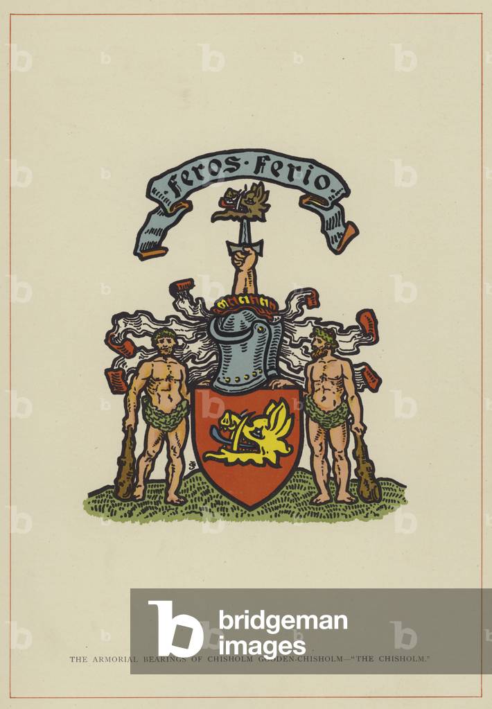 The Armorial Bearings of Chisholm Gooden-Chisholm, 