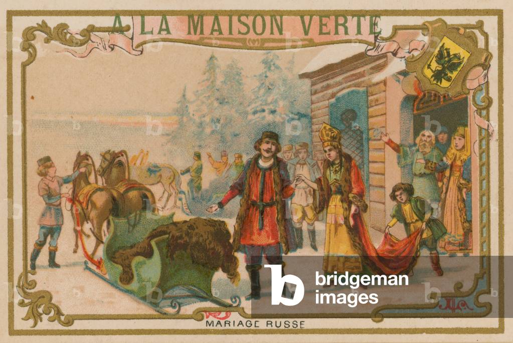 Russian wedding (chromolitho)