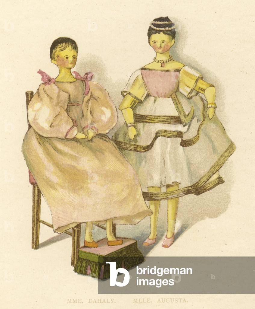Madame Dahaly, Mademoiselle Augusta (chromolitho)