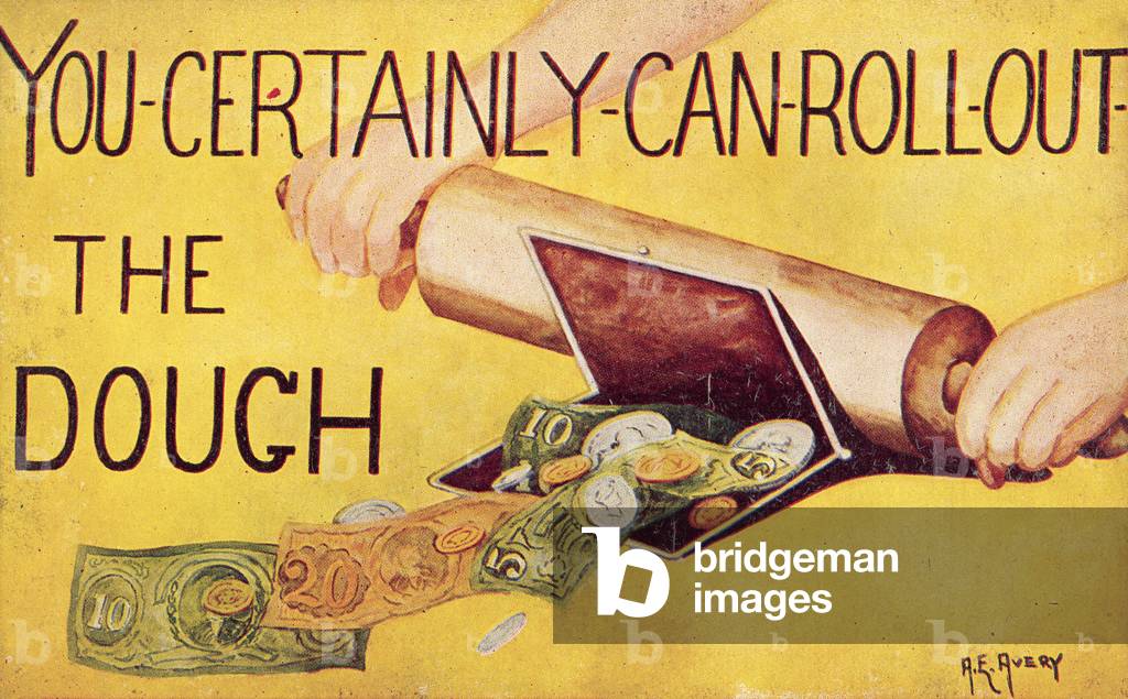 You Certainly Can Roll Out The Dough (colour litho)