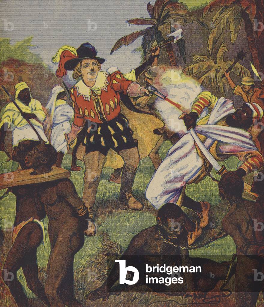 Klaus Störtebeker (colour litho)