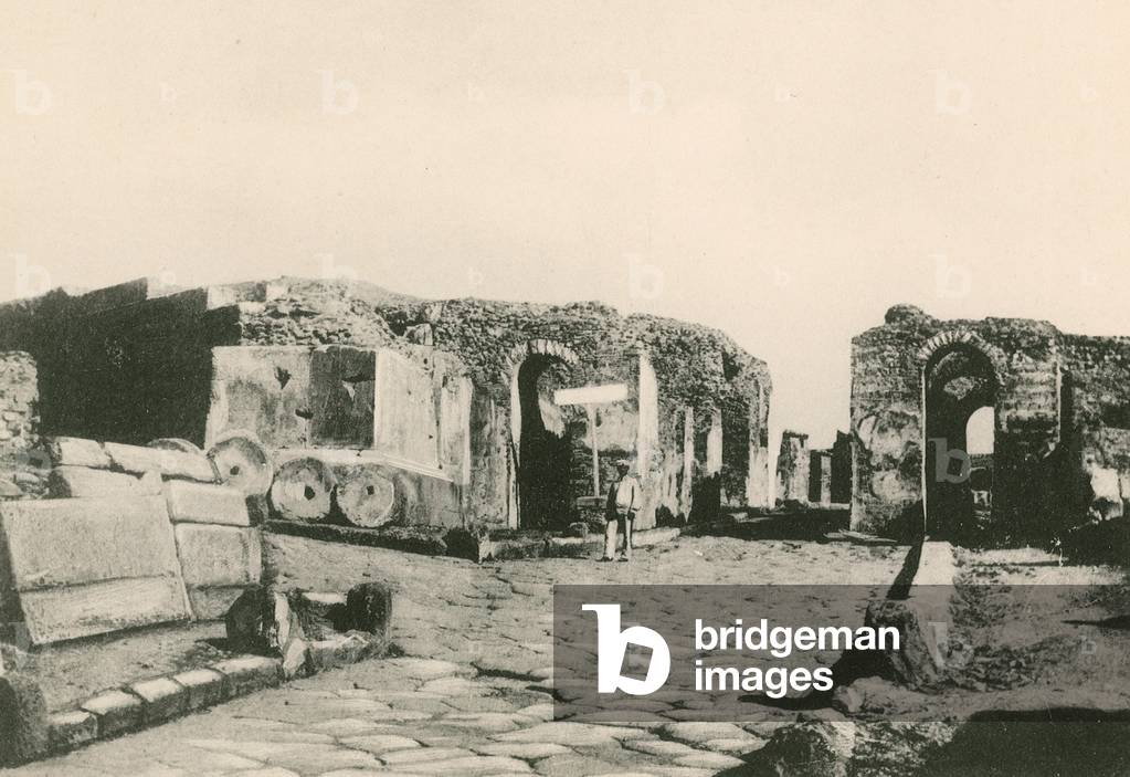 The Herculaneum Gate as it is (gravure)