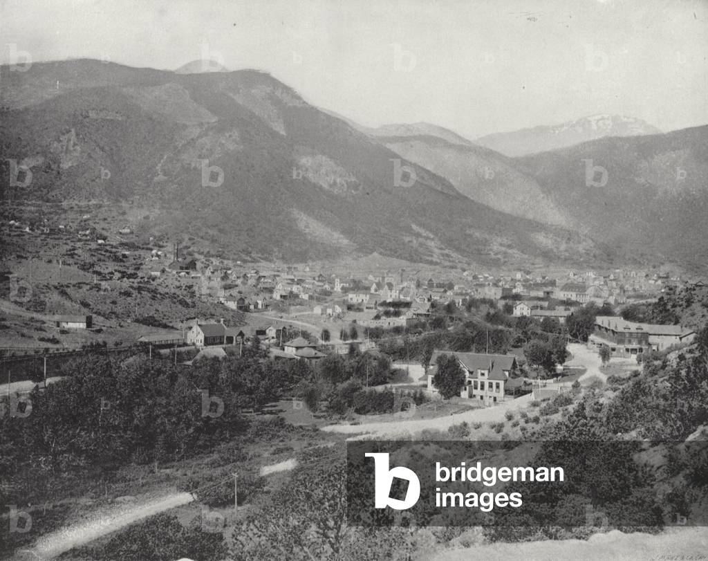 Manitou, Colorado (b/w photo)