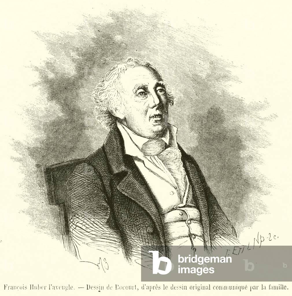 Francois Huber l'aveugle (engraving)