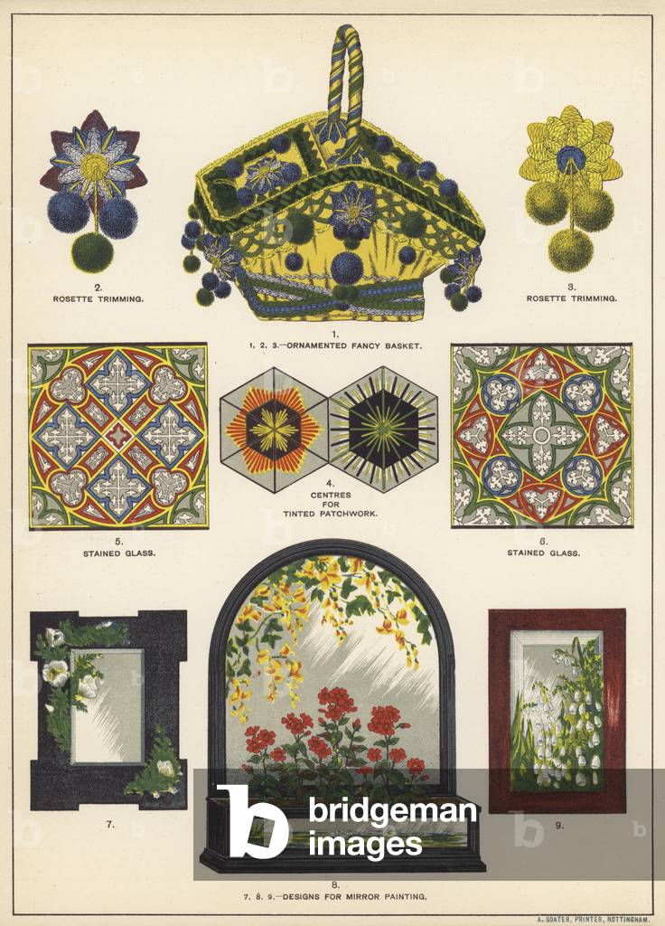 Decorative items (colour litho)