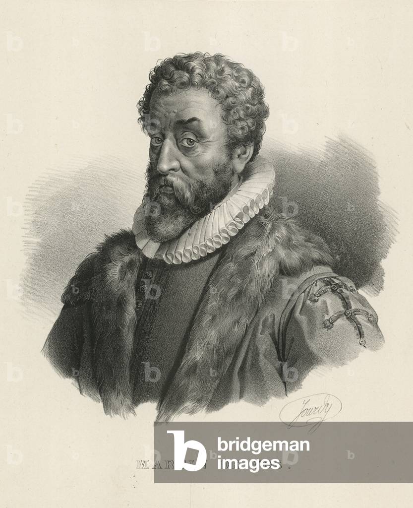 Marten de Vos, Flemish artist (litho)
