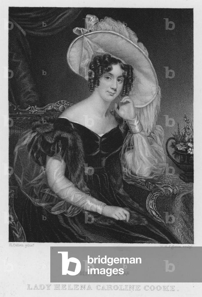 Lady Helena Caroline Cooke (engraving)