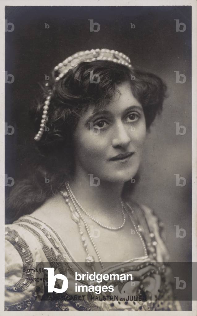 Margaret Halstan as Juliet (b/w photo)