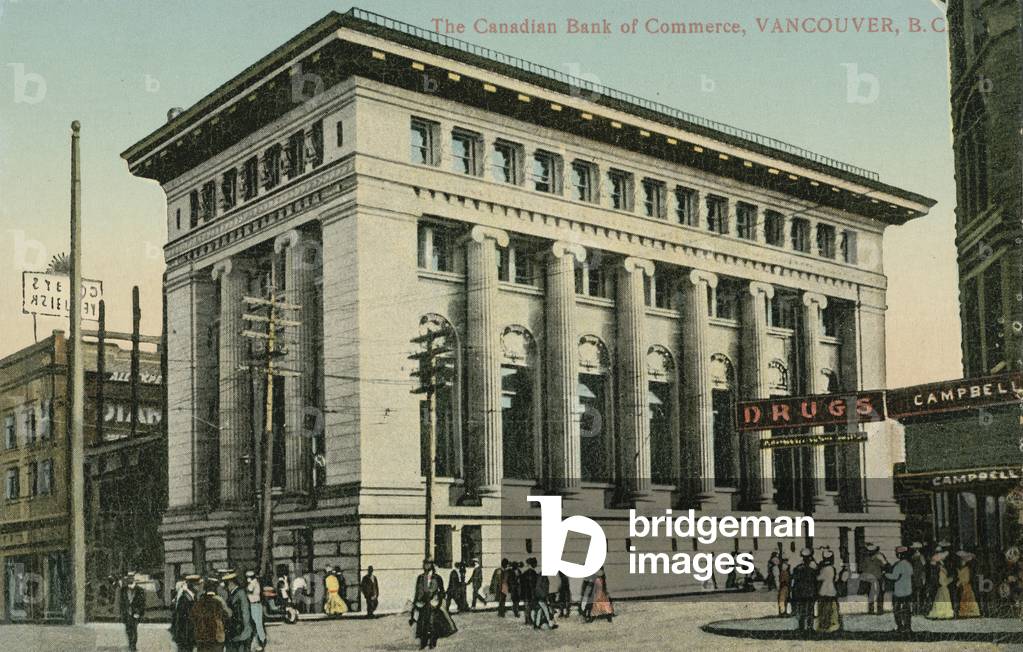 The Canadian Bank of Commerce, Vancouver (colour photo)
