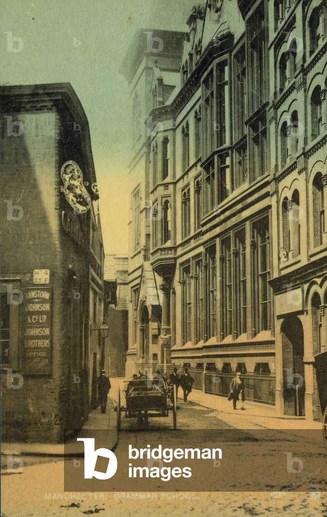 Manchester Grammar School (coloured photo)