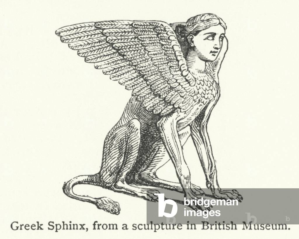 Greek Sphinx (engraving)