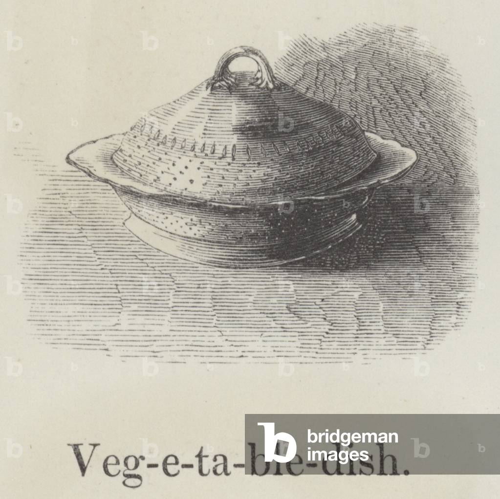 Vegetable dish (engraving)