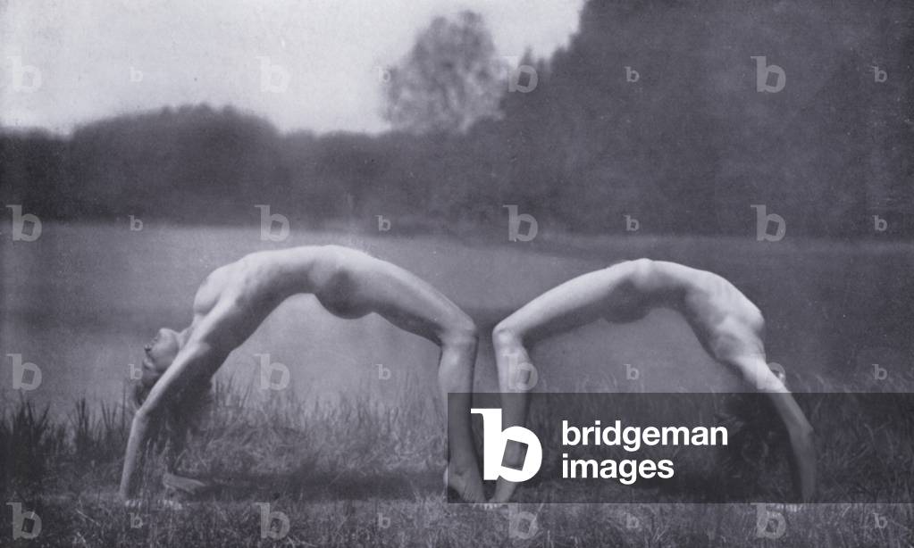The Body Beautiful, Physical Culture for Women (b/w photo)