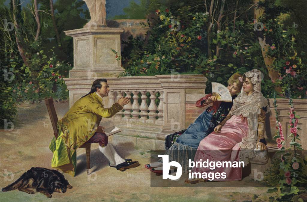 The Explanation (chromolitho)