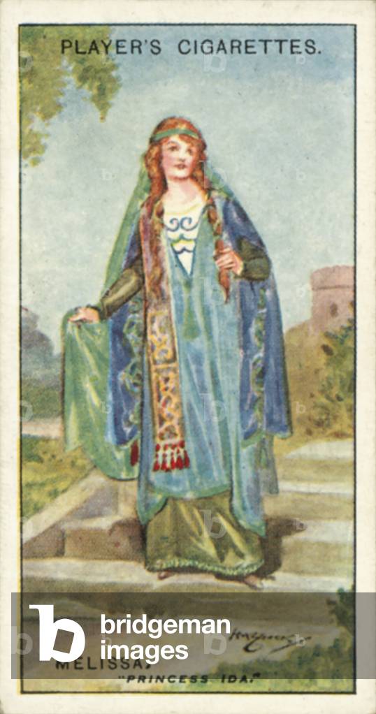 Gilbert and Sullivan, Melissa, Princess Ida (colour litho)