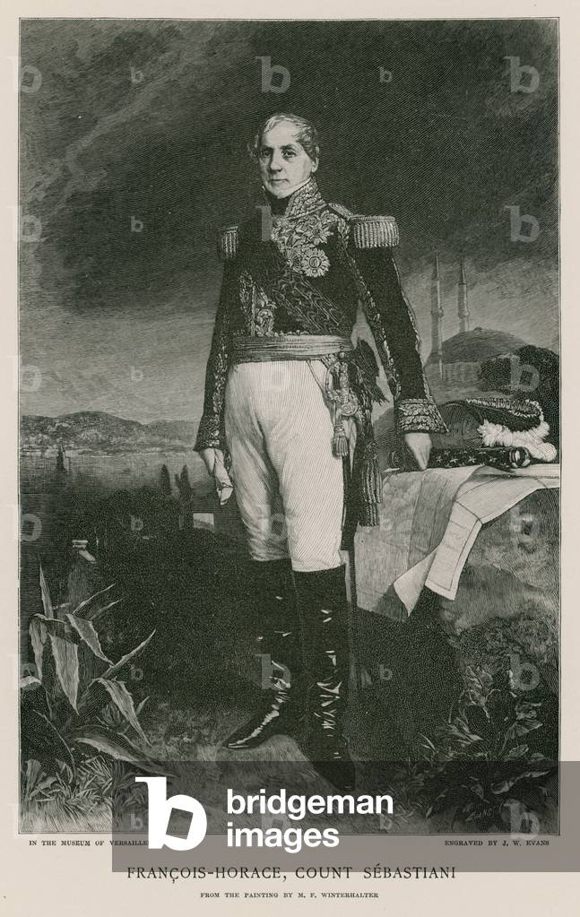 Horace Francois Bastien Sebastiani de La Porta (engraving)