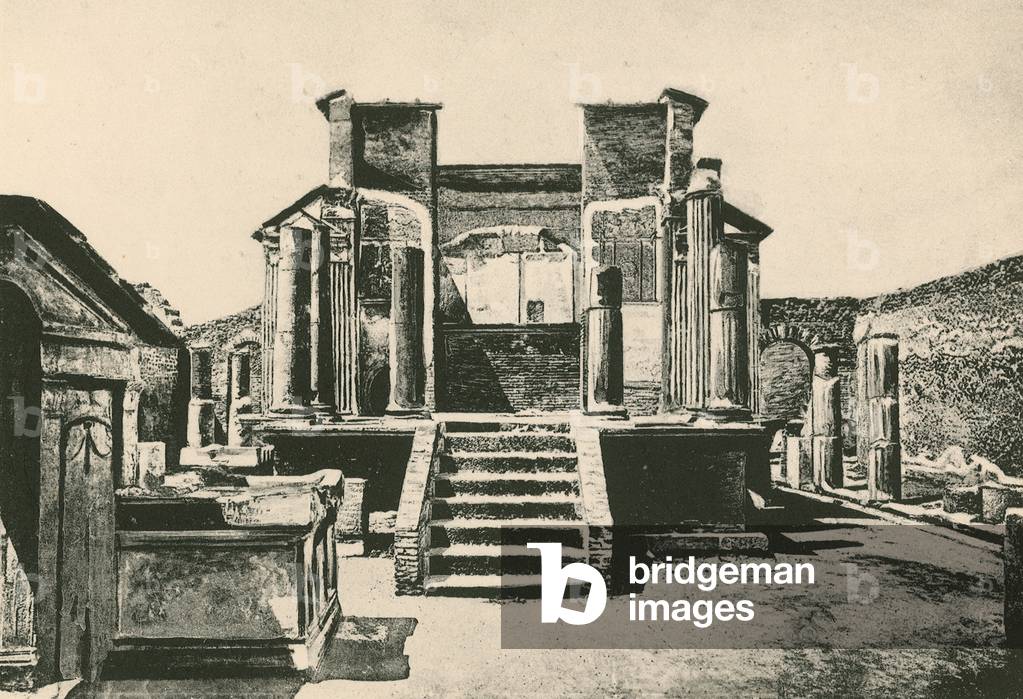 The Temple of Isis as it is (gravure)