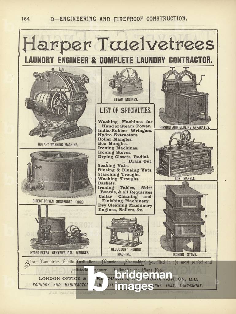 Page from The Architect's, Surveyor's and Engineer's Compendium 1892 (engraving)