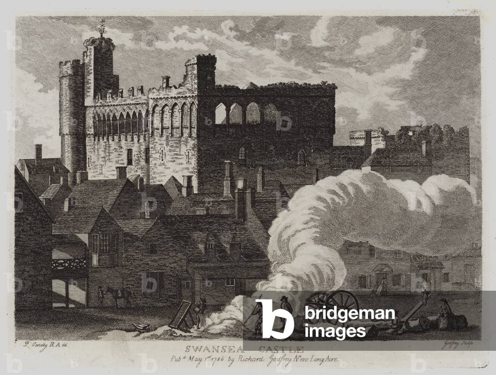Swansea Castle (engraving)