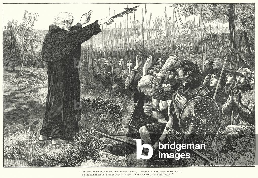 The Battle Of Bannockburn (engraving)