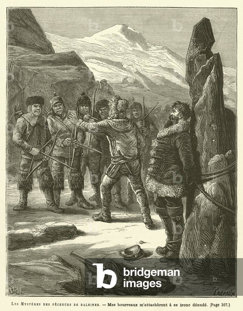 Les Mysteres Des Pecheurs De Baleines (engraving)