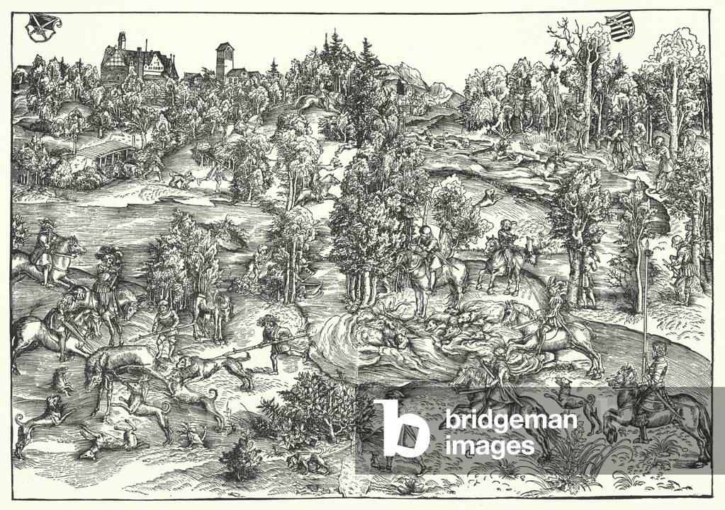 The Stag Hunt (engraving)