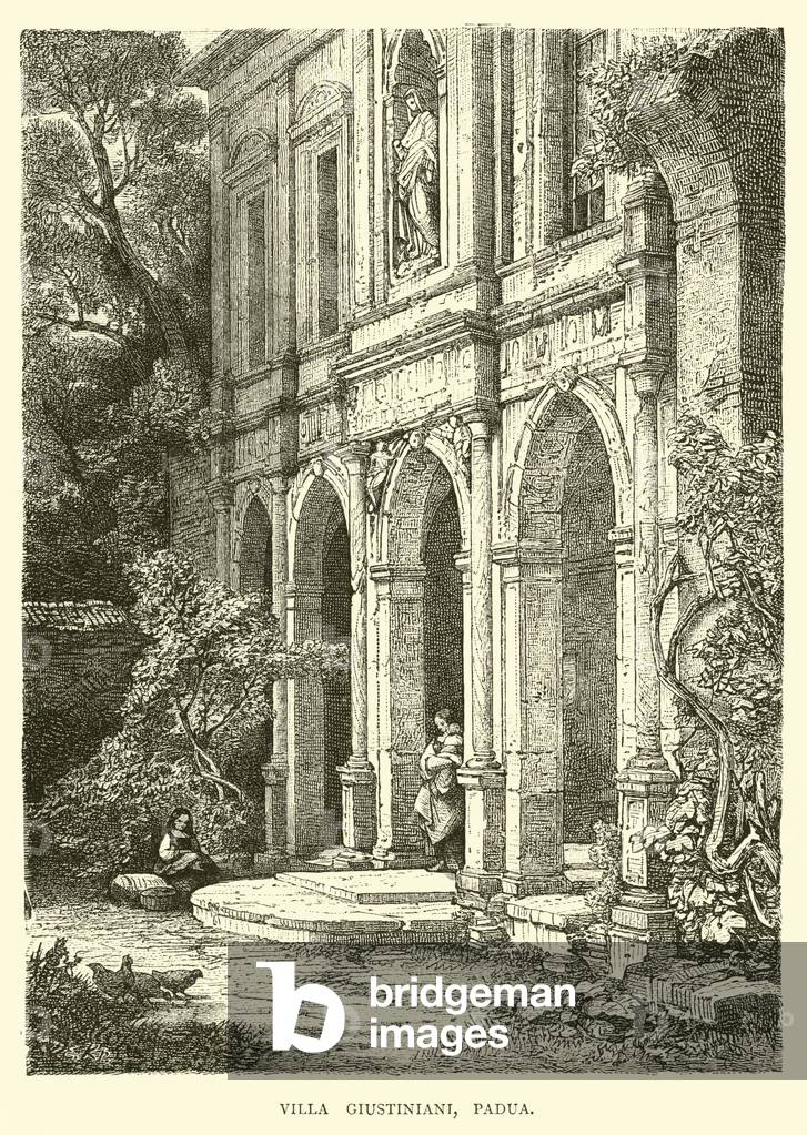 Villa Giustiniani, Padua (engraving)