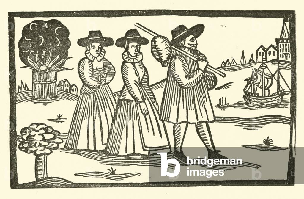 Illustration for The Roxburghe Ballads (woodcut)