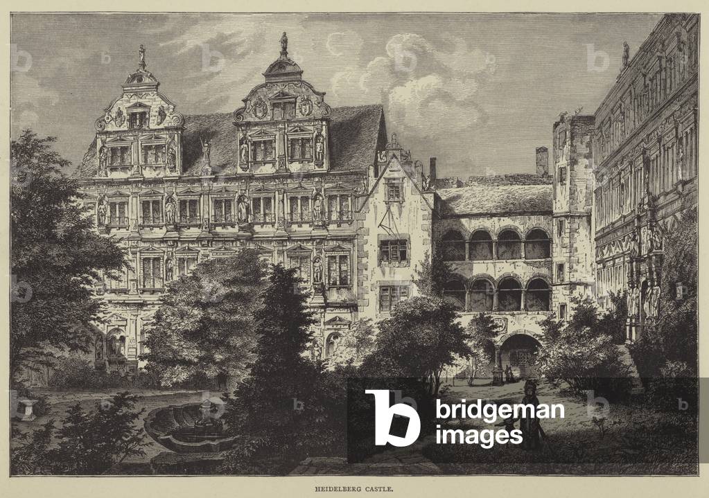 Heidelberg Castle (engraving)