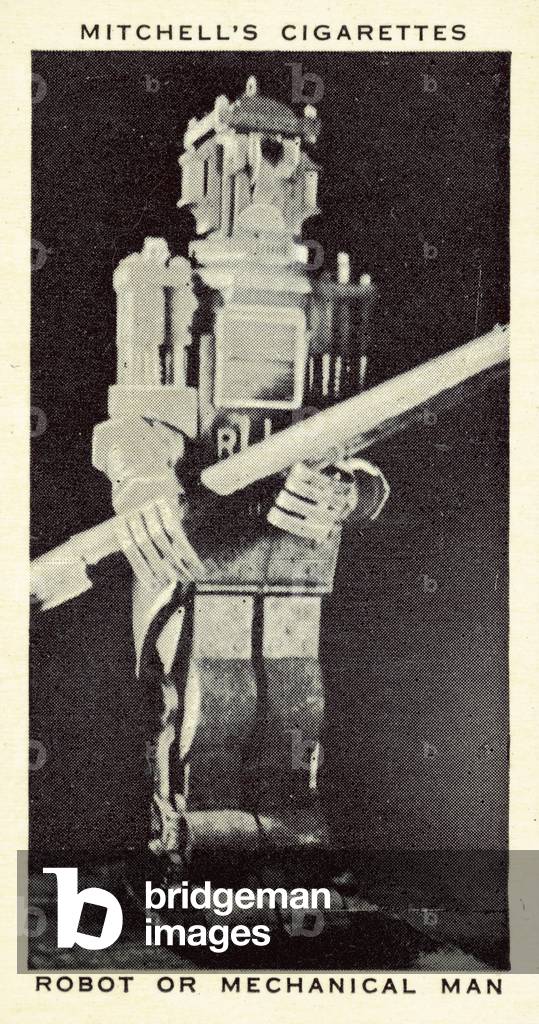 Robot or Mechanical Man (litho)
