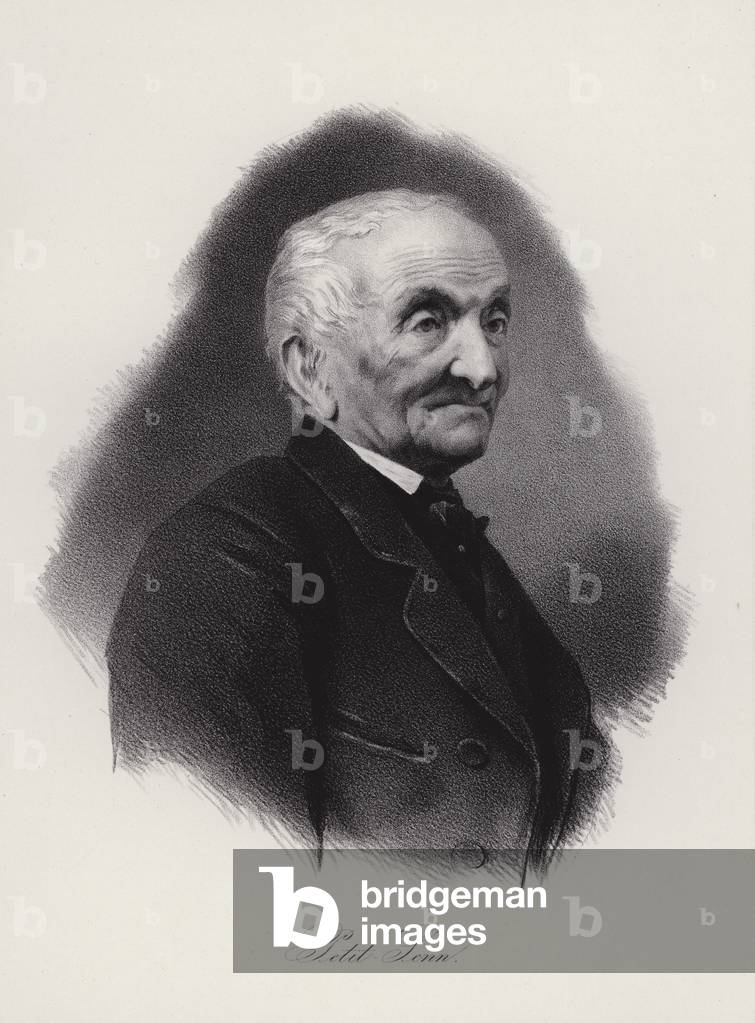 Jean Antoine Petit-Senn, Swiss poet (engraving)