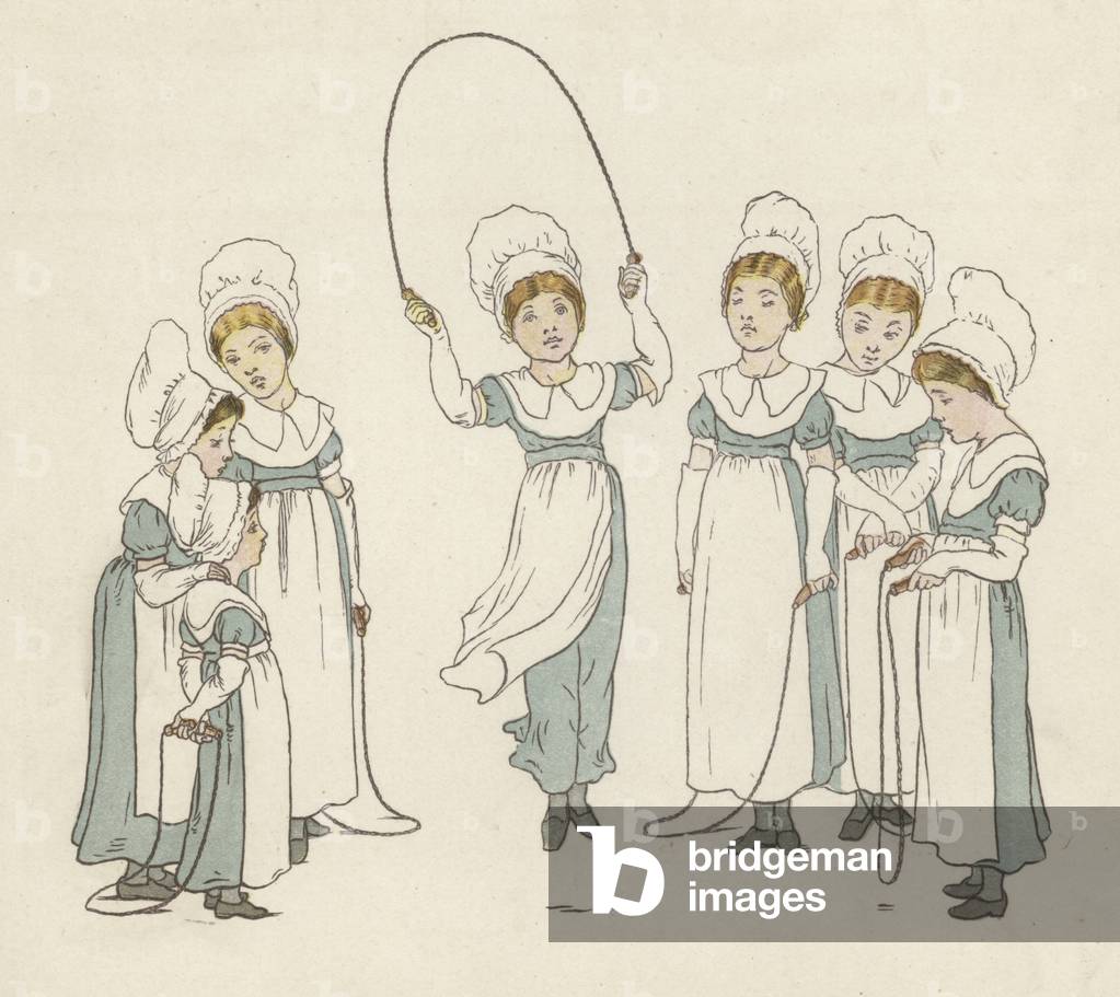 Skipping (colour litho)