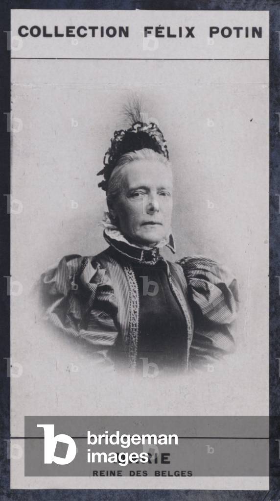 Marie-Henriette, Reine Des Belges (1836-1902) (b/w photo)