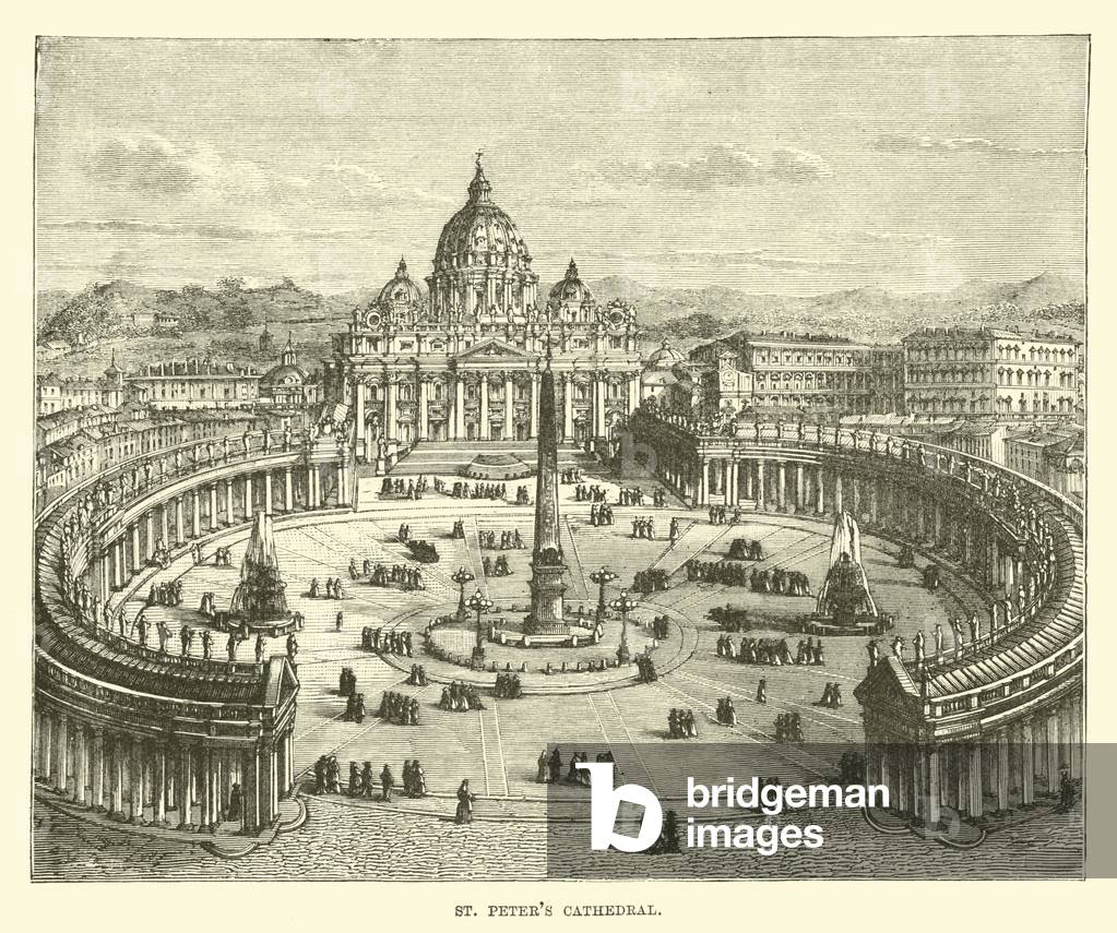 St Peter's Cathedral (engraving)