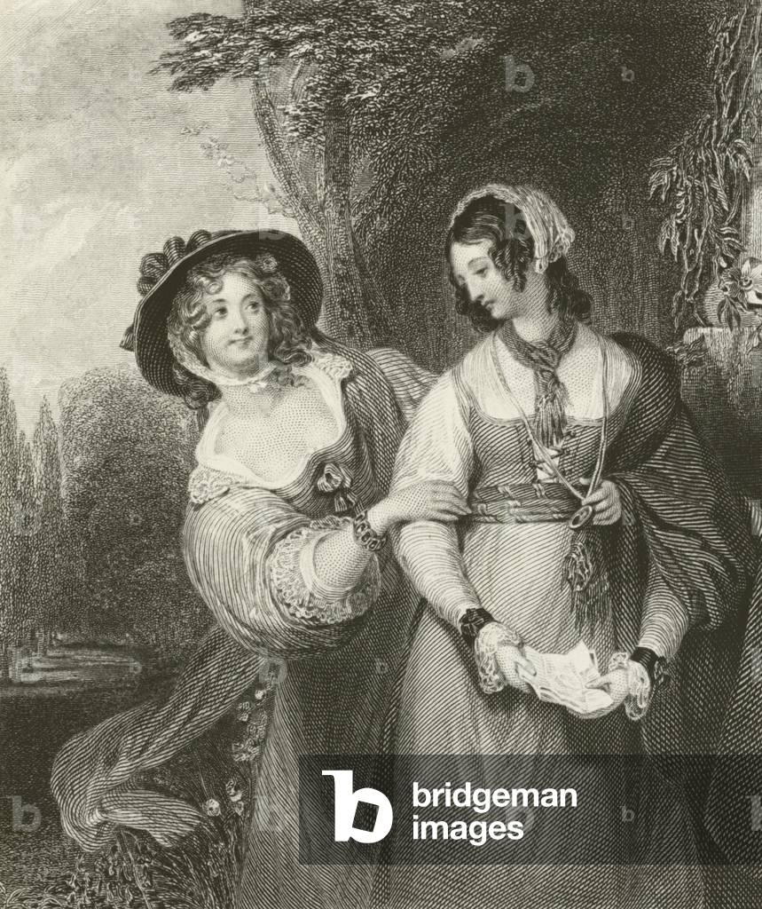 Doretta and Isabel (engraving)