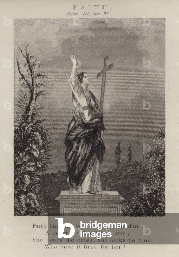 Faith, Romans III, ver 31 (engraving)