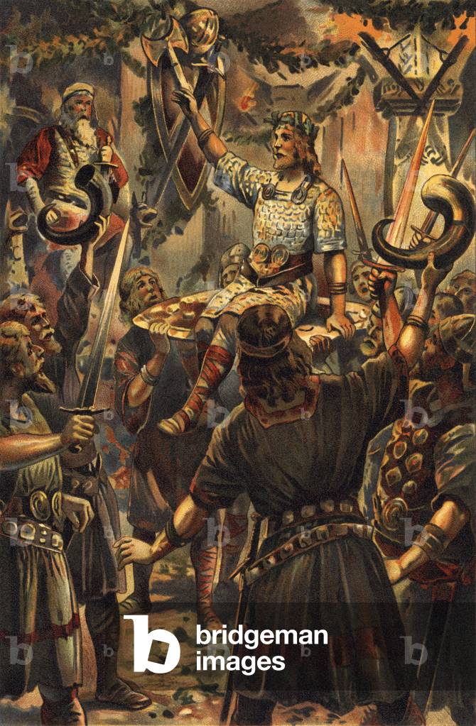 Sigmund the Viking (chromolitho)