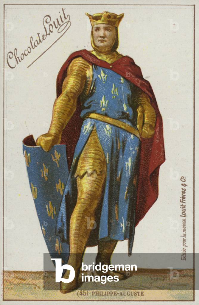 Philippe-Auguste (chromolitho)
