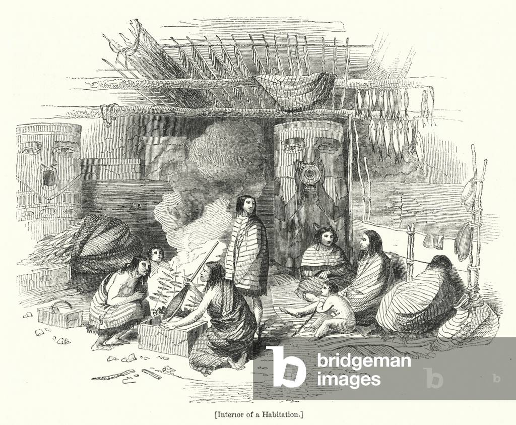Interior of a Habitation (engraving)