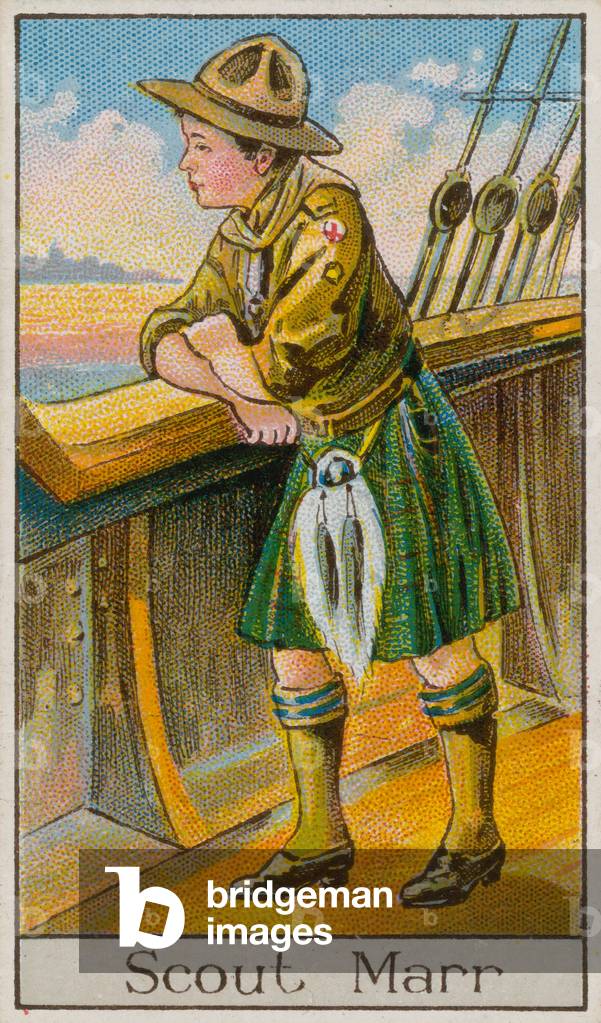 Scout Marr (chromolitho)