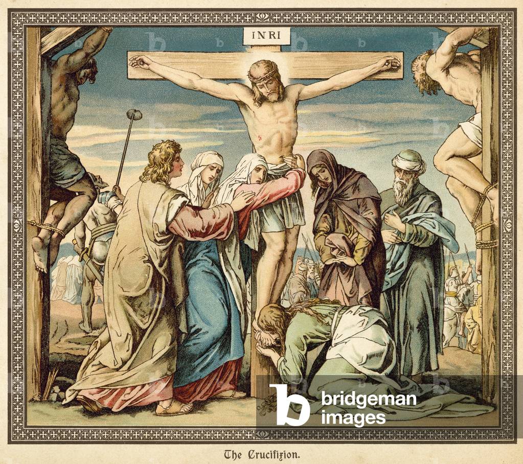 Crucifixion (chromolitho)