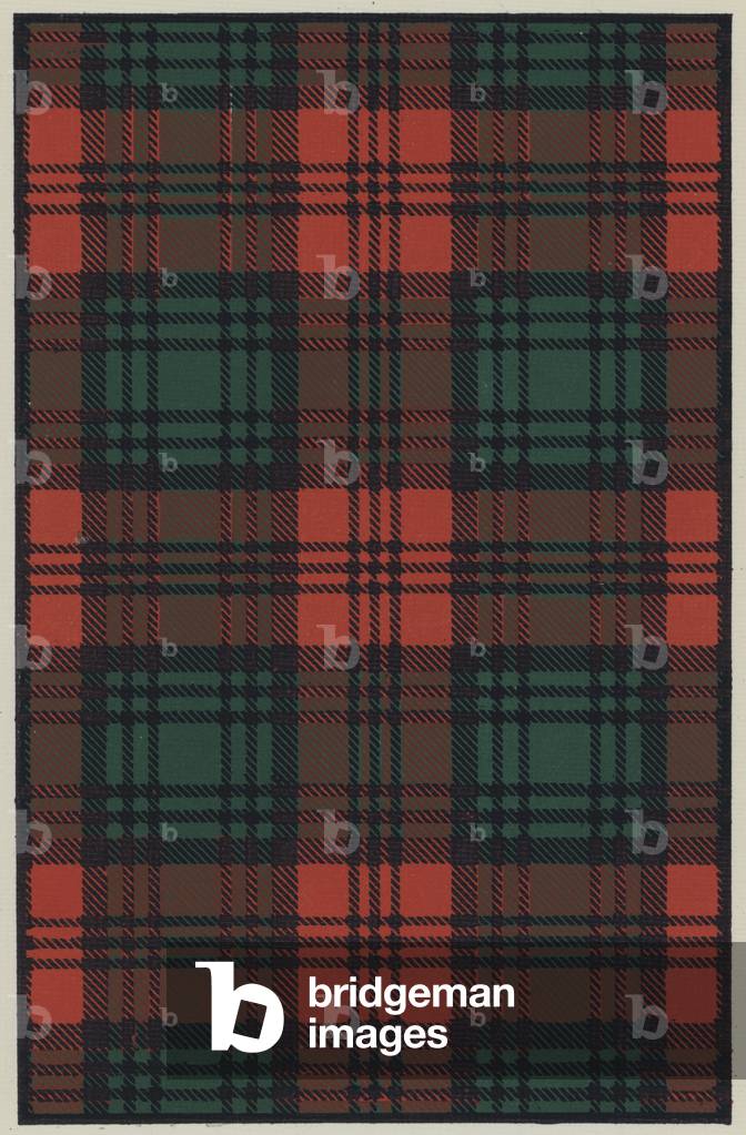 Clan and Tartan: Kerr (colour litho)