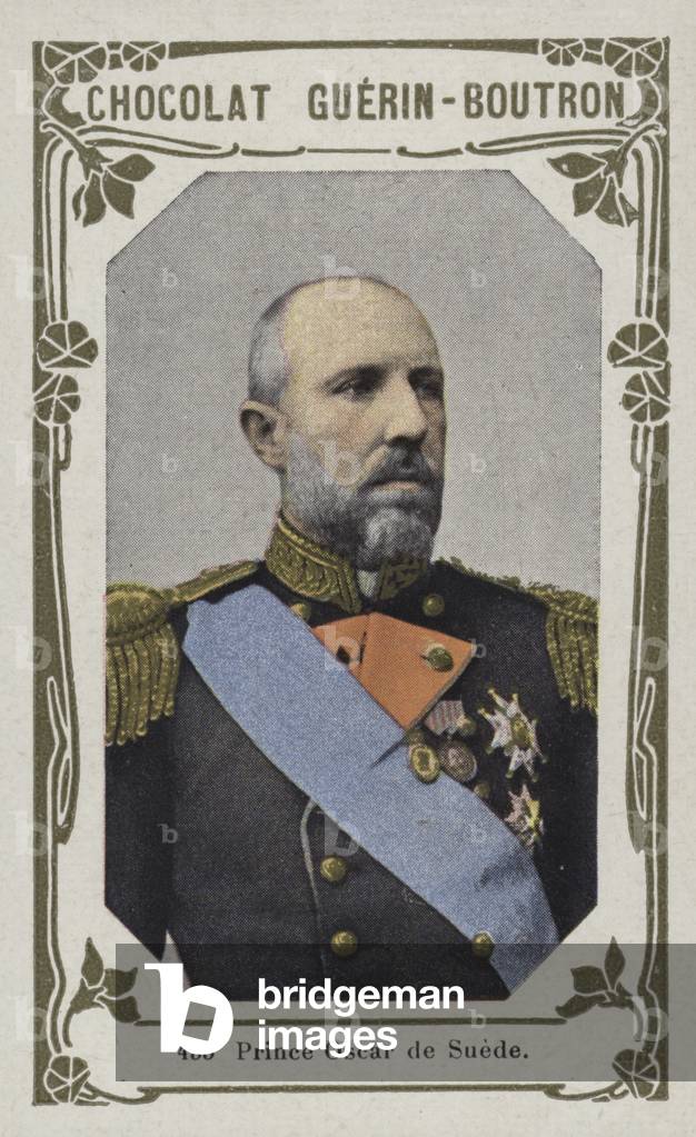Prince Oscar de Suede (coloured photo)