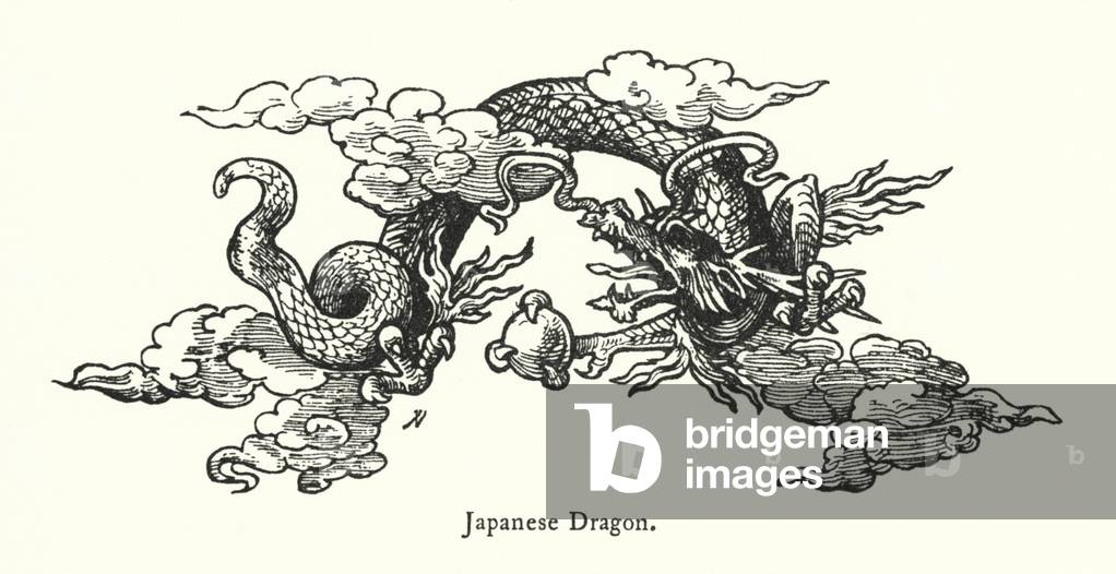 Japanese Dragon (engraving)