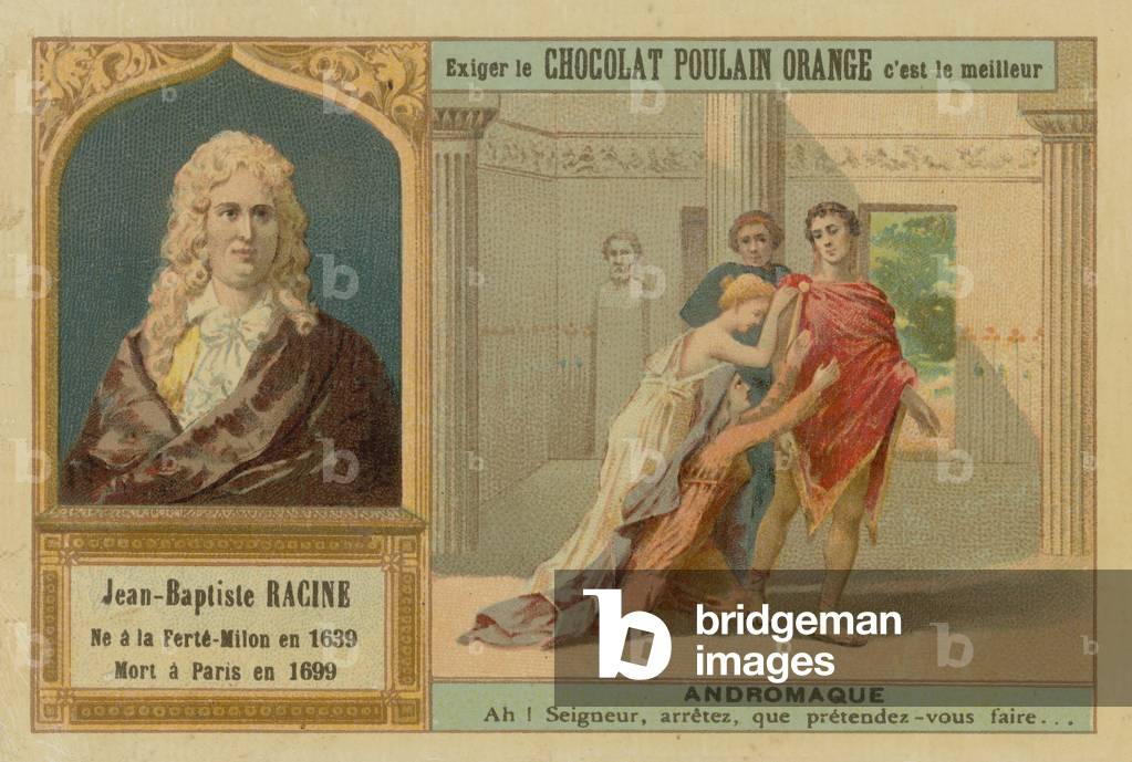 Jean Racine, French dramatist (chromolitho)