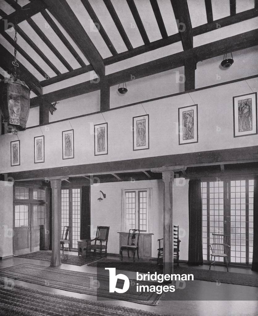 Kelling Place, Holt, Norfolk, England (b/w photo)