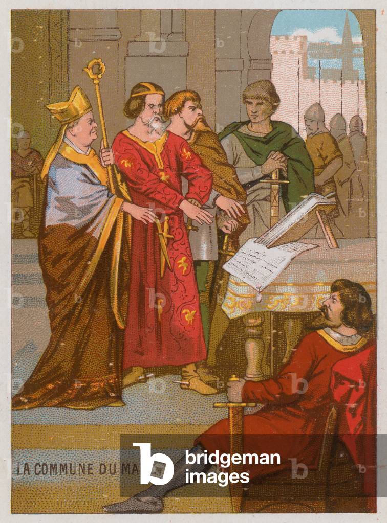 Commune of Le Mans (chromolitho)