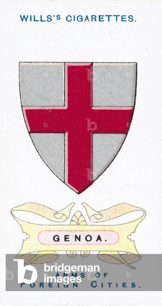 Arms of Genoa (chromolitho)